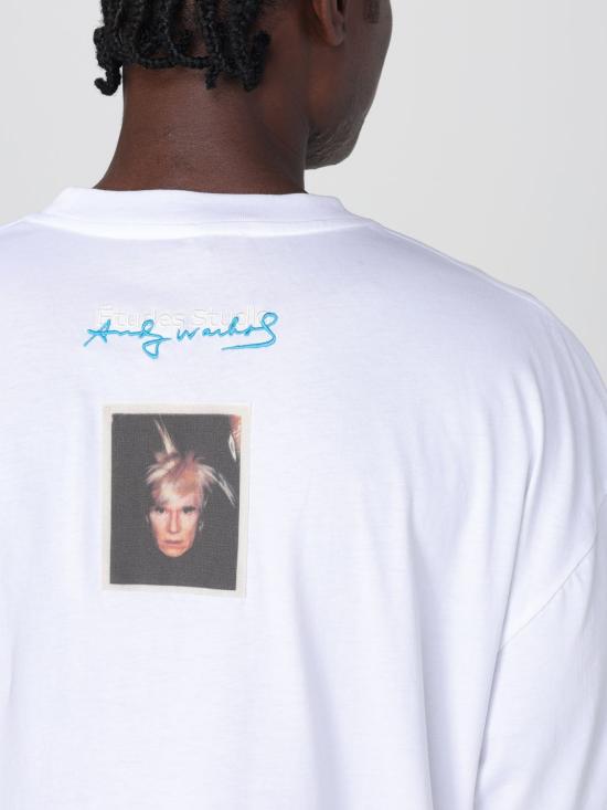 25SS 에뛰드스튜디오 반팔 티셔츠 E25MCTSH135 00 White - ETUDES