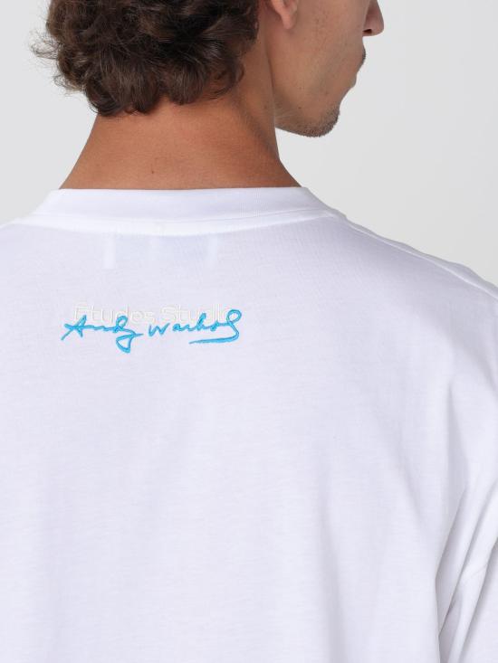 25SS 에뛰드스튜디오 반팔 티셔츠 E25MCTSH136 00 White - ETUDES