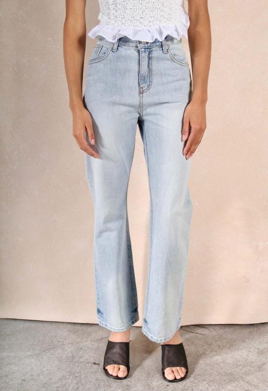  더 엔케이씨 스토어 데님 팬츠 Nkc 스토어 슬림 스트레이트 레그 진 - The NKC Store