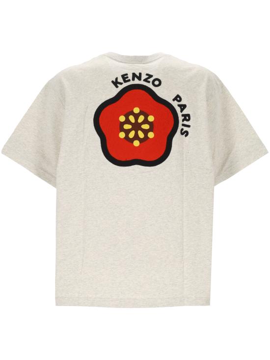 25SS 겐조 반팔 티셔츠 FF55TS5494SG93 PALE GREY DOM - KENZO