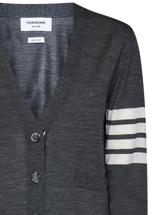  톰브라운 가디건 FKC334AY1014035 Grey - THOM BROWNE