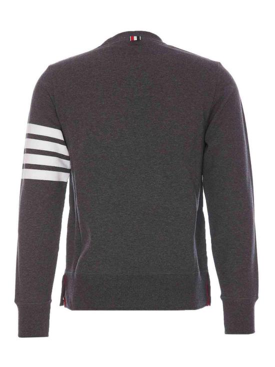  톰브라운 로고 패치 엔지니어드 4바 스웨트셔츠  MJT021H00535025 Grey - THOM BROWNE