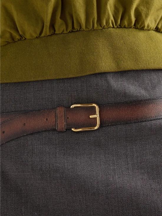 25SS 프라다 숏 스커트 P151WGSOOO16NO F0480 Ardesia - PRADA