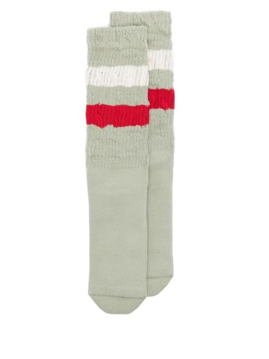 25FW 골든구스 팬티 GUP00883P000488 82894 DESERT SAGE HERITAGE WHITE HAUTE RED - GOLDEN GOOSE