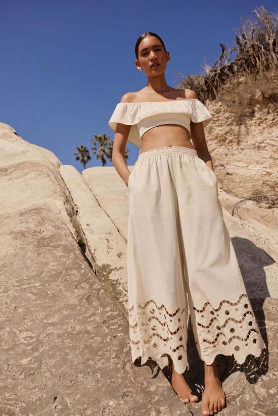  마리 올리버 스트레이트 팬츠 마린 팬트 - MARIE OLIVER