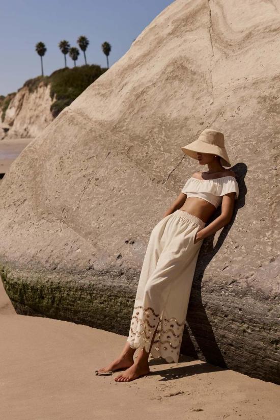  마리 올리버 스트레이트 팬츠 마린 팬트 - MARIE OLIVER