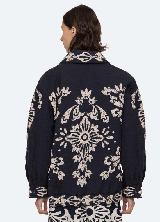  씨뉴욕 봄버 자켓 시 니 릴리아나 퀼팅 재킷 - SEA NY