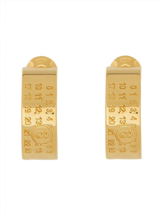 25FW MM6 메종마르지엘라 미니멀 로고 이어링 SM7VG0056SV0310950 DOM