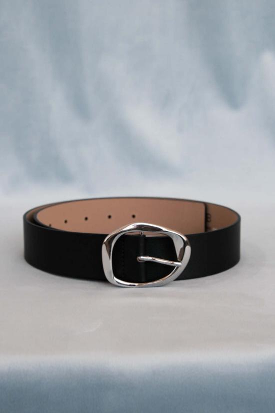  비로우더레귤러 벨트 레귤러 벨트 B 로우 더  에드먼드 미니  블랙/실버 - B LOW THE BELT