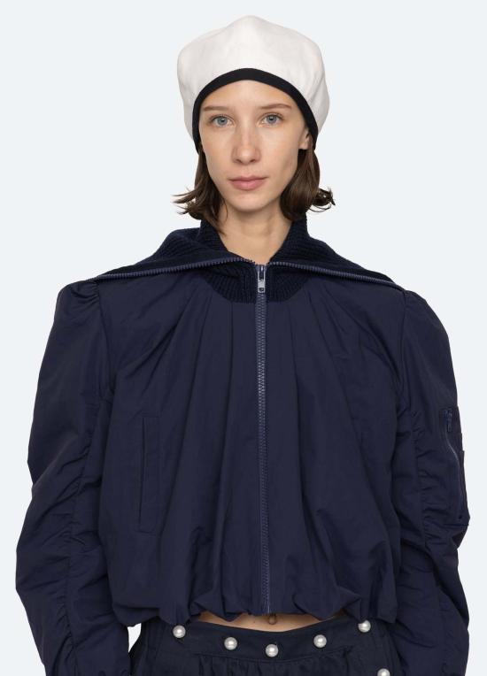  씨뉴욕 베레모 시 니 마리 베레모 크림 - SEA NY