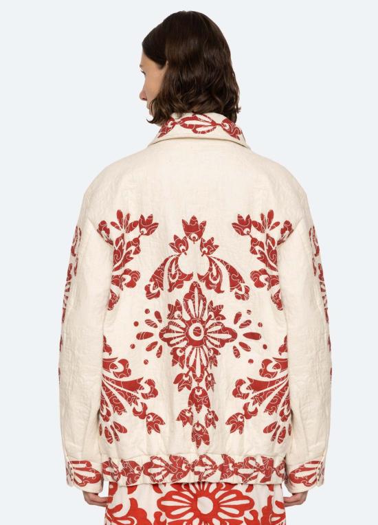  씨뉴욕 봄버 자켓 시 니 릴리아나 퀼팅 재킷 - SEA NY