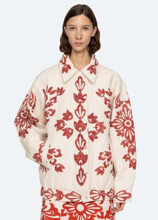  씨뉴욕 봄버 자켓 시 니 릴리아나 퀼팅 재킷 - SEA NY