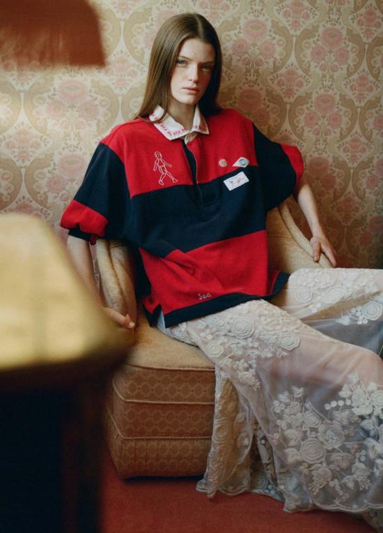  씨뉴욕 폴로 티셔츠 Sea Ny Carolyn 셔츠 멀티 - SEA NY