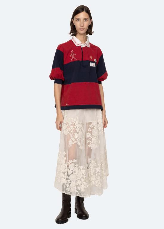  씨뉴욕 폴로 티셔츠 Sea Ny Carolyn 셔츠 멀티 - SEA NY