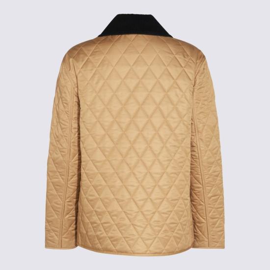 26SS 버버리 퀼티드 자켓  8108989A1420 BROWN - BURBERRY