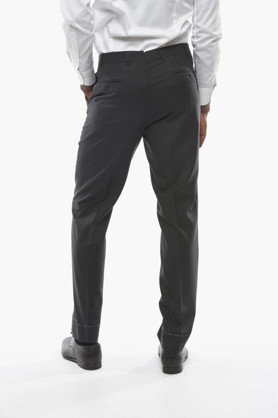  꼬르넬리아니 스트레이트 팬츠 795810 6818060 013 Gray - CORNELIANI