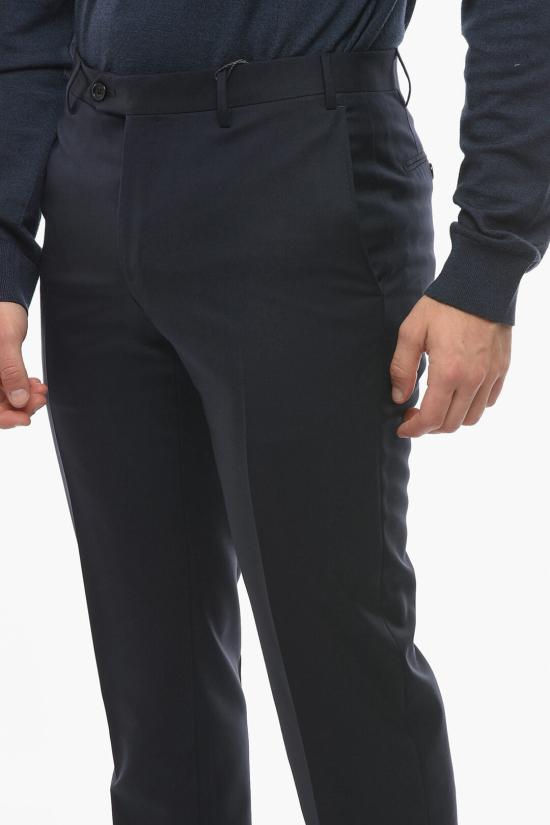  꼬르넬리아니 스트레이트 팬츠 825279 8818060 001 Blue - CORNELIANI