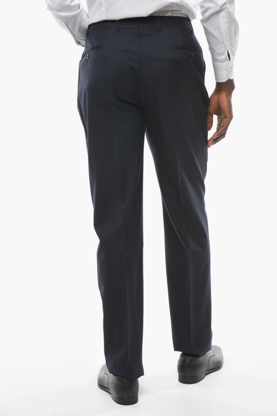  꼬르넬리아니 스트레이트 팬츠 785810 6818060 001 Blue - CORNELIANI