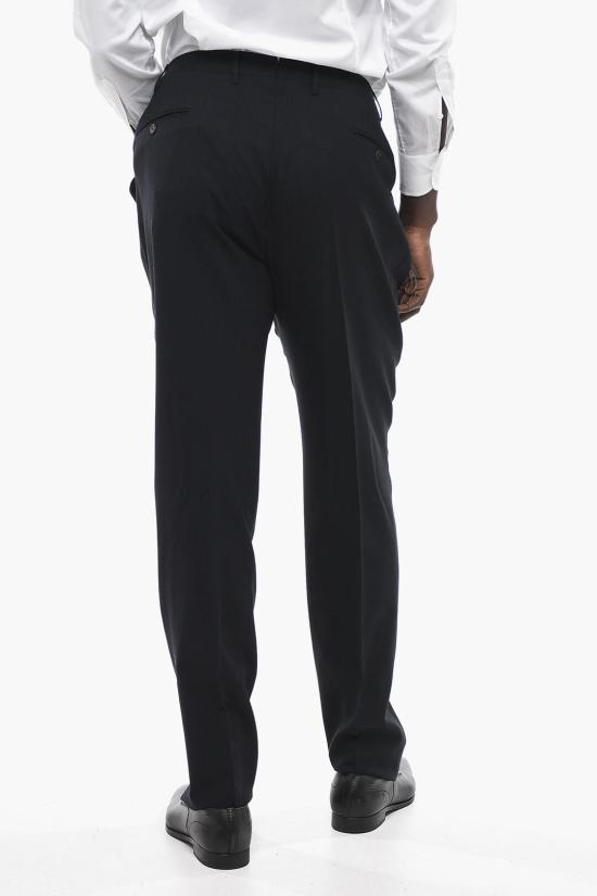  꼬르넬리아니 스트레이트 팬츠 845252 8988321 001 Black - CORNELIANI