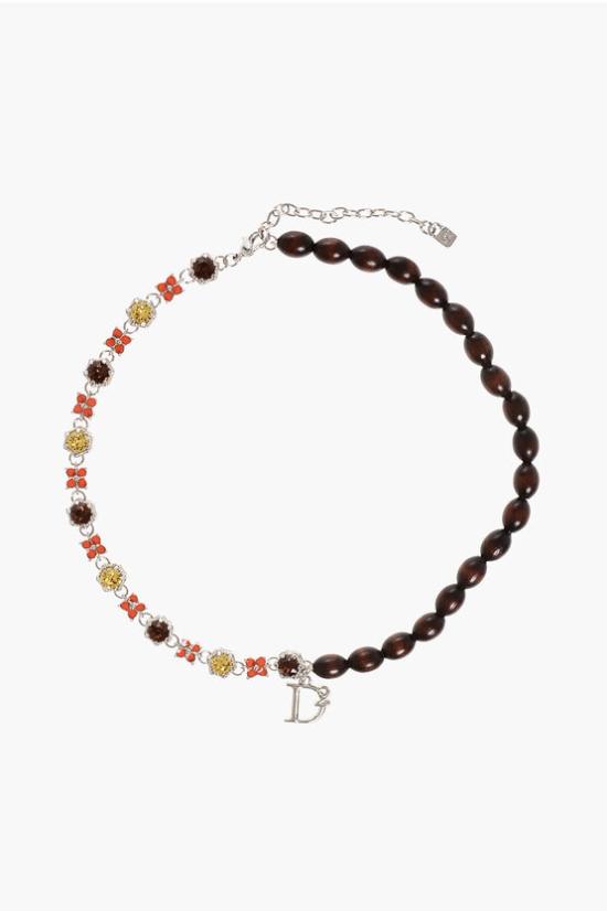  디스퀘어드2 팔찌 NEW0229 28506536 M920 Marrone Multicolor