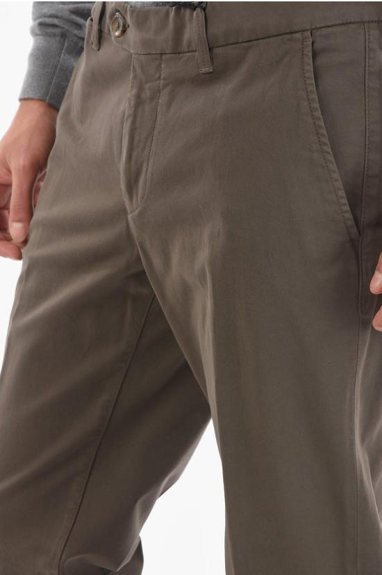  꼬르넬리아니 치노 팬츠 824EQ6 8820176 032 Brown - CORNELIANI
