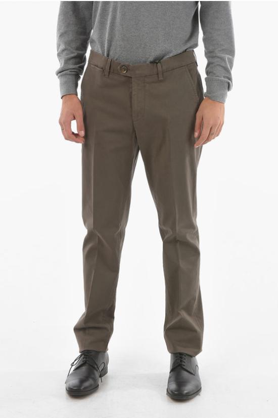  꼬르넬리아니 치노 팬츠 824EQ6 8820176 032 Brown