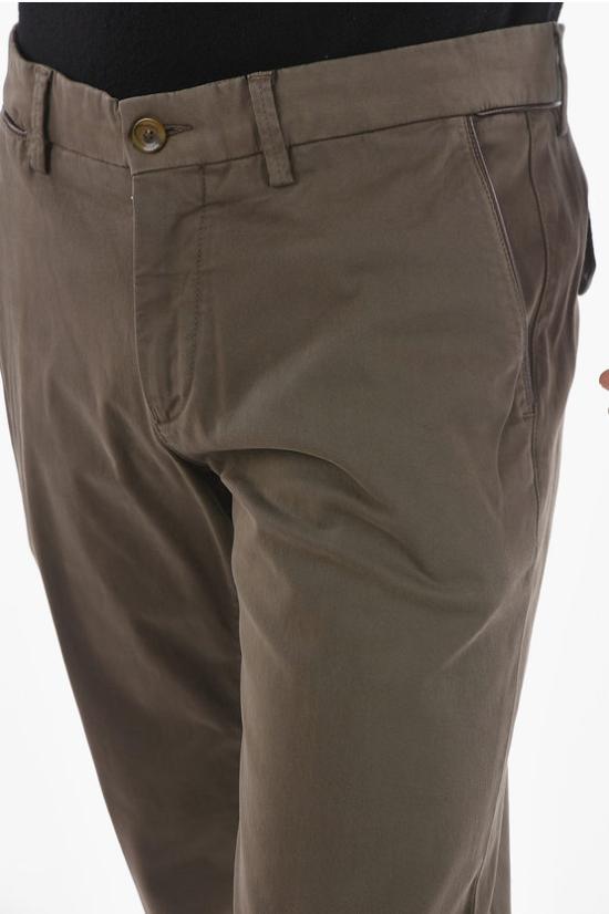  꼬르넬리아니 치노 팬츠 824EP4 8820176 032 Brown - CORNELIANI