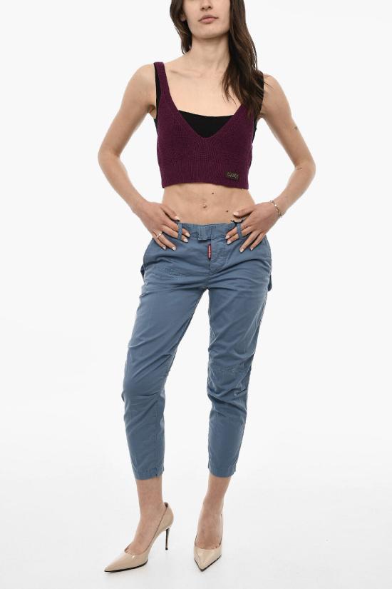  디스퀘어드2 민소매 티셔츠 S75HA1201 S18305 406 Violet - DSQUARED2