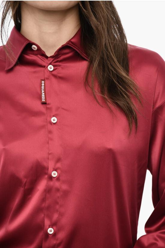  디스퀘어드2 셔츠 S72DL0734 S53846 256 Pink - DSQUARED2