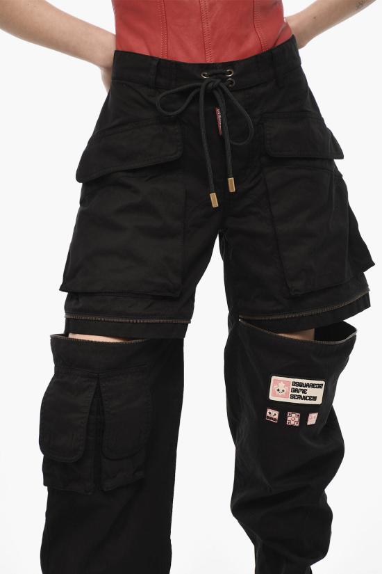  디스퀘어드2 스트레이트 팬츠 S75KB0351 S78205 900 Black - DSQUARED2