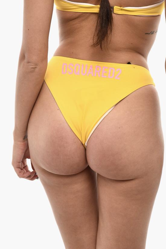  디스퀘어드2 비키니 수영복 D6BX22080 ISA01 700 Yellow - DSQUARED2