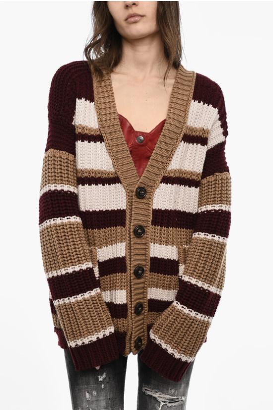  디스퀘어드2 가디건 S72HA1126 S18096 961 Multicolor