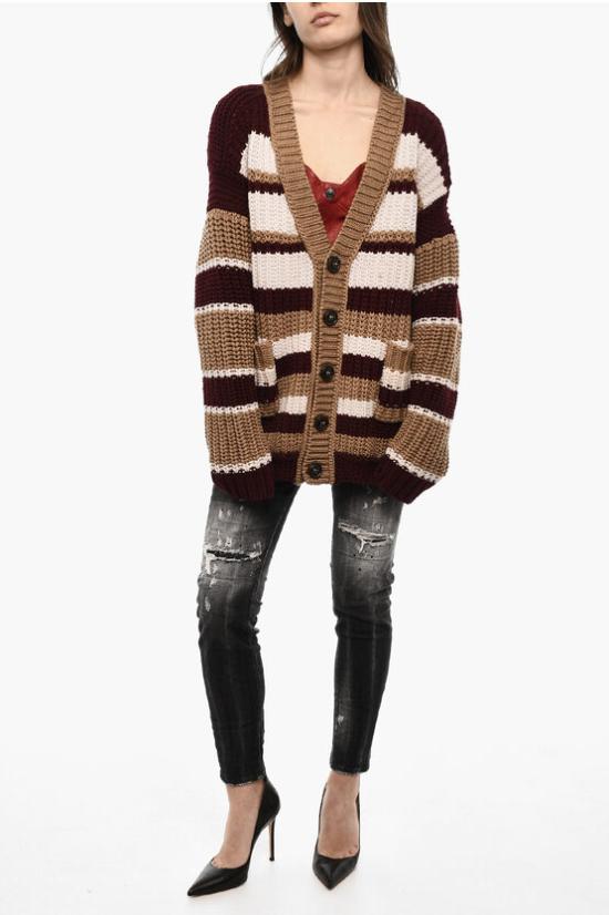  디스퀘어드2 가디건 S72HA1126 S18096 961 Multicolor - DSQUARED2