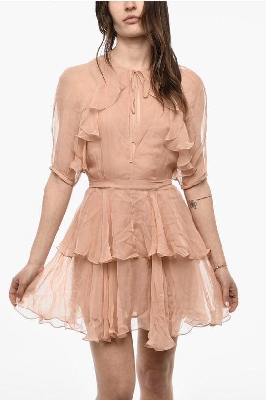  디스퀘어드2 숏 원피스 S75CV0181 S43938 121 Pink - DSQUARED2