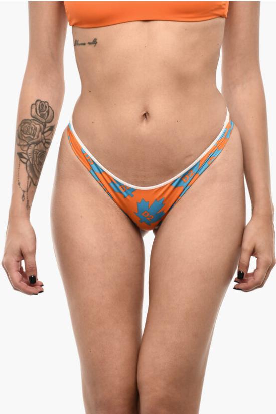  디스퀘어드2 비키니 수영복 D6B213330 ISA01 829 Arancio Azzurro