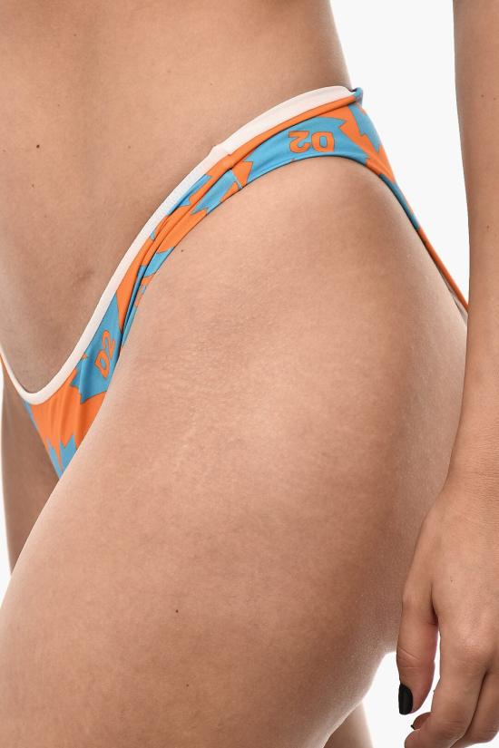  디스퀘어드2 비키니 수영복 D6B213330 ISA01 829 Arancio Azzurro - DSQUARED2