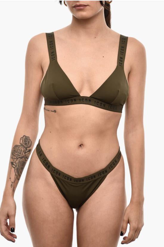  디스퀘어드2 비키니 수영복 D6BYB3090 ISA01 309 Military Green