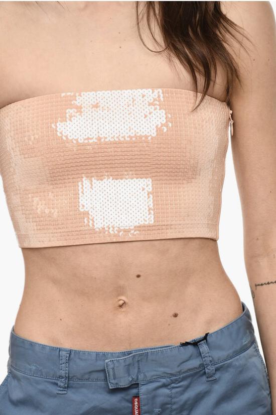  디스퀘어드2 민소매 티셔츠 S72NC1014 S24545 128 Pink - DSQUARED2