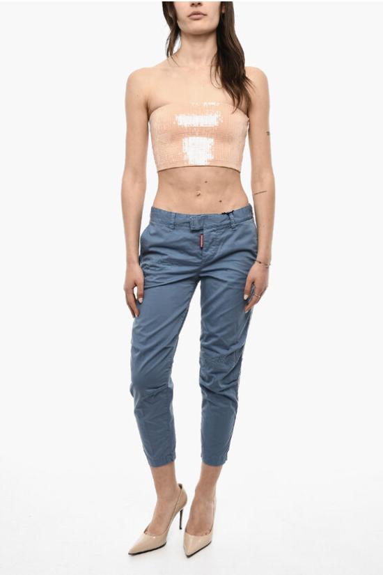  디스퀘어드2 민소매 티셔츠 S72NC1014 S24545 128 Pink - DSQUARED2