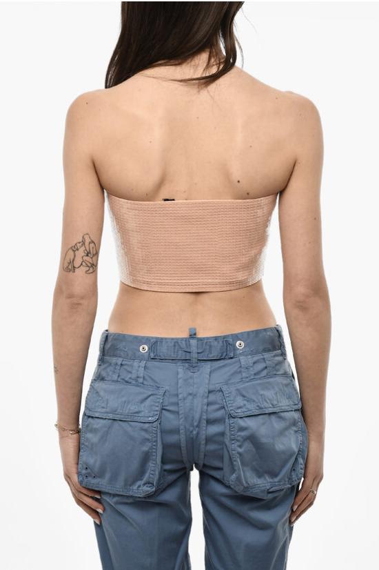  디스퀘어드2 민소매 티셔츠 S72NC1014 S24545 128 Pink - DSQUARED2