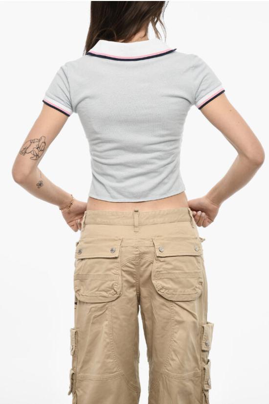  디스퀘어드2 폴로 티셔츠 S72NC1076 S22743 491 Light blue - DSQUARED2