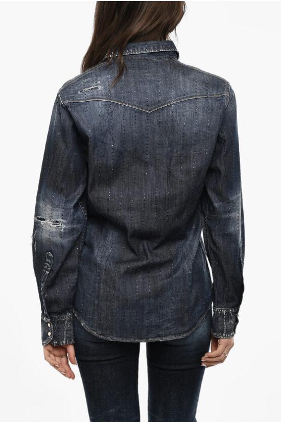  디스퀘어드2 데님 자켓 S75DL0834 S30341 470 Blue - DSQUARED2