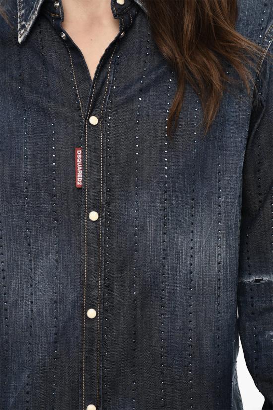  디스퀘어드2 데님 자켓 S75DL0834 S30341 470 Blue - DSQUARED2