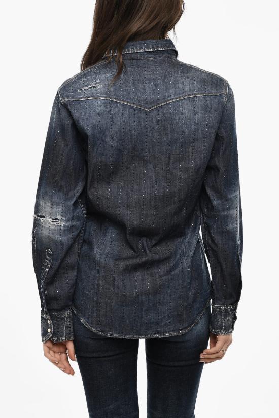  디스퀘어드2 데님 자켓 S75DL0834 S30341 470 Blue - DSQUARED2