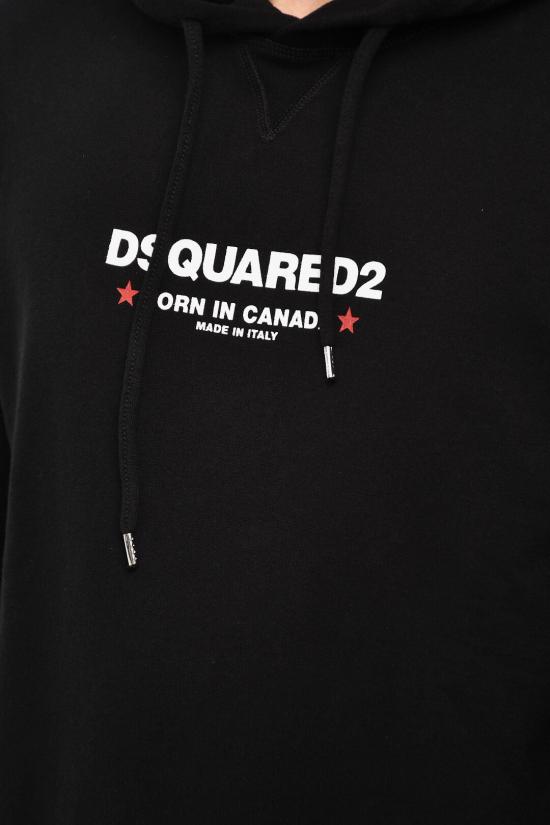  디스퀘어드2 후드 티셔츠 S71GU0662 S25551 900 Black - DSQUARED2