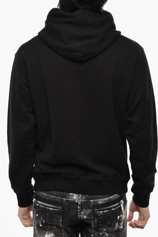  디스퀘어드2 후드 티셔츠 S71GU0662 S25551 900 Black - DSQUARED2