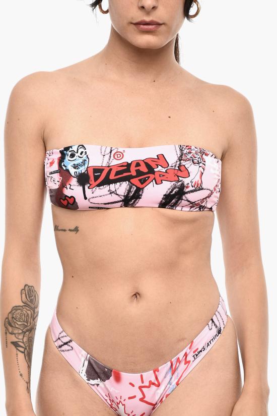  디스퀘어드2 비키니 수영복 D6BY73180 ISA01 680 Pink