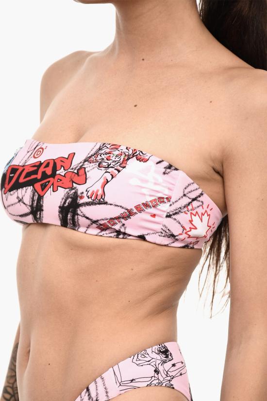  디스퀘어드2 비키니 수영복 D6BY73180 ISA01 680 Pink - DSQUARED2