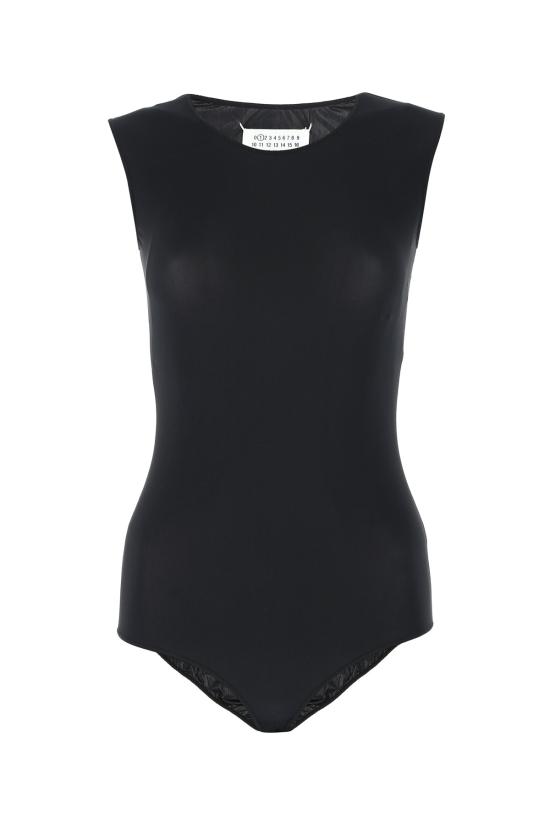 25SS 마르지엘라 바디수트 티셔츠 S51NA0065S20518 900 BLACK