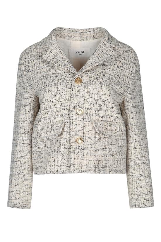 25SS 셀린느 수트 자켓 RV0AZ0F89 97IR IVOIRENOIR